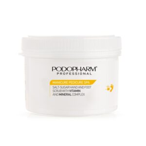 peeling z minerałami