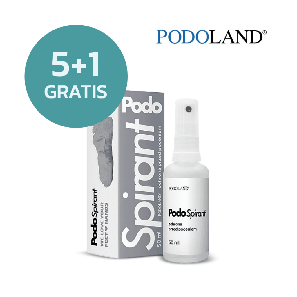 Preparat do stóp Podoland promocja 5+1 gratis PodoSpirant