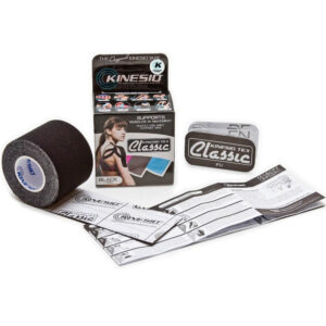 tejpy podologiczne kinesio classic tape w kolorze czarnym