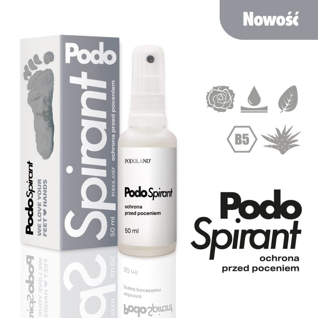 Podoland PodoSpirant spray przeciw potliwości stóp 50 ml