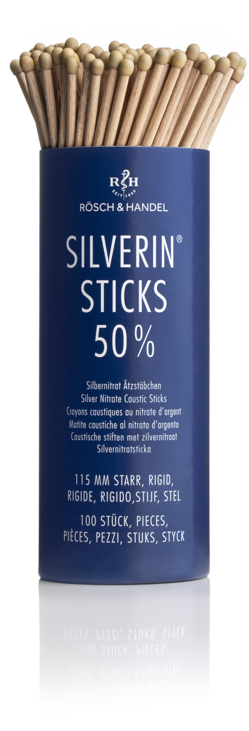 Patyczki Silverin z azotanem srebra 50% sztywne