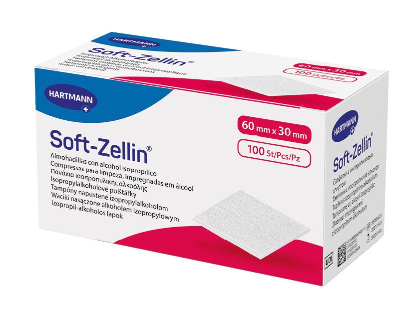 Hartman Soft-Zellin kompresy nasączone alkoholem