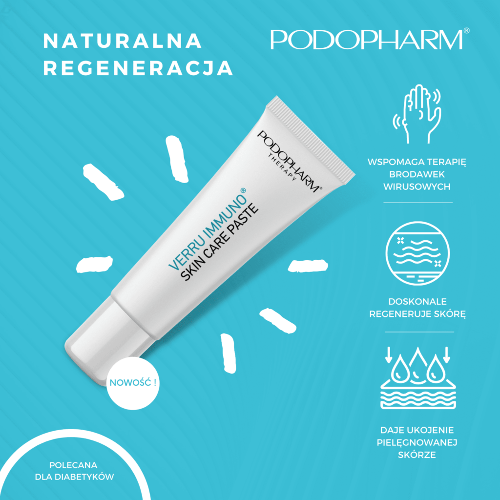 Podopharm pasta Verru Immuno wspomagająca proces naturalnej regeneracji