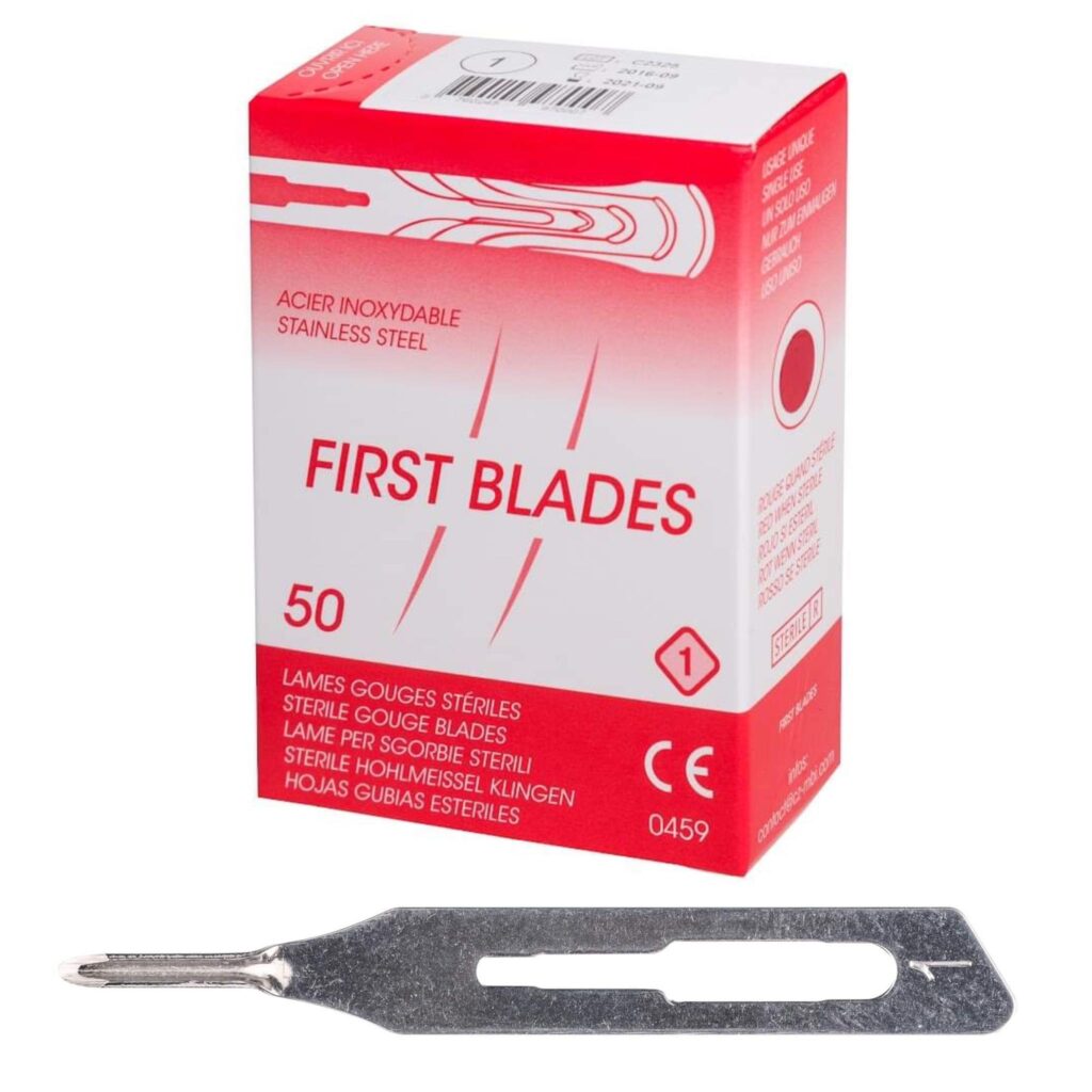 First Blades dłutka podologiczne rozm 1