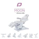 biały fotel podologiczny Moon