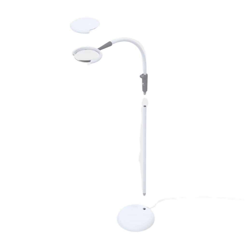lampa lupa do gabinetu podologicznego