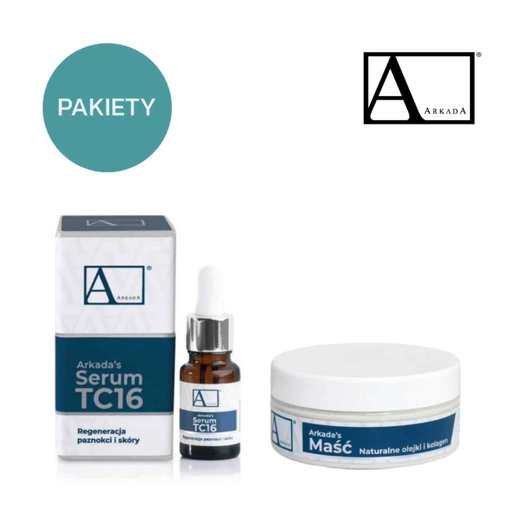 Pakiet Produktów arkada Serum Tc16 oraz maść Arkada