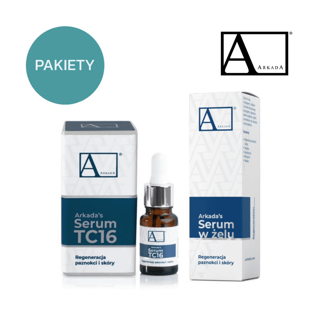 Pakiet Arkada Serum TC16 oraz Serum kolagenowe w zelu