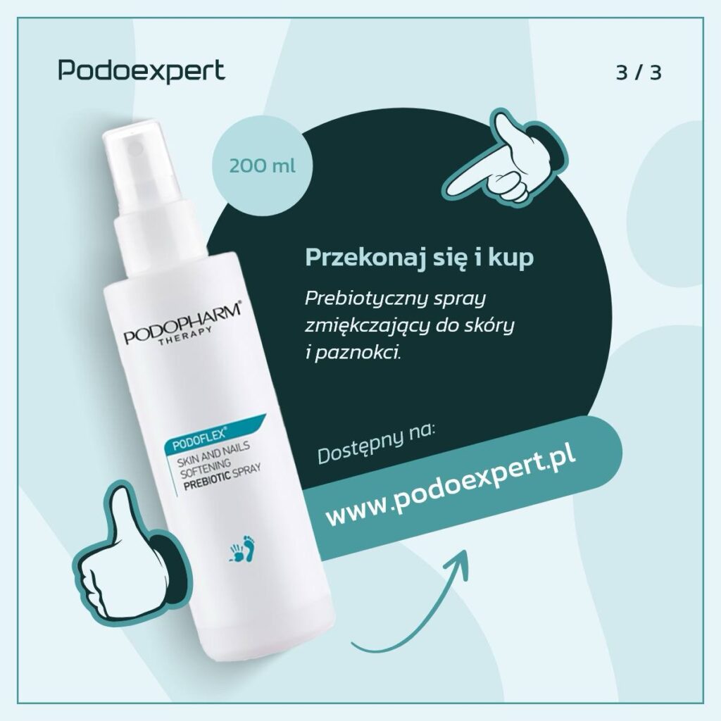 Podoflex prebiotyczny spray do stóp Podophar