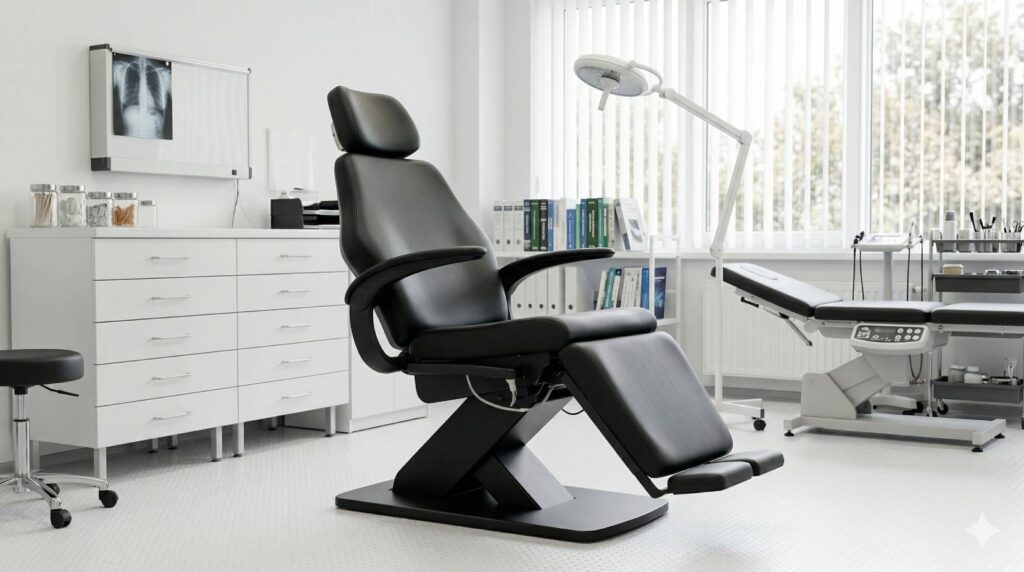 trendy w designie foteli podologicznych