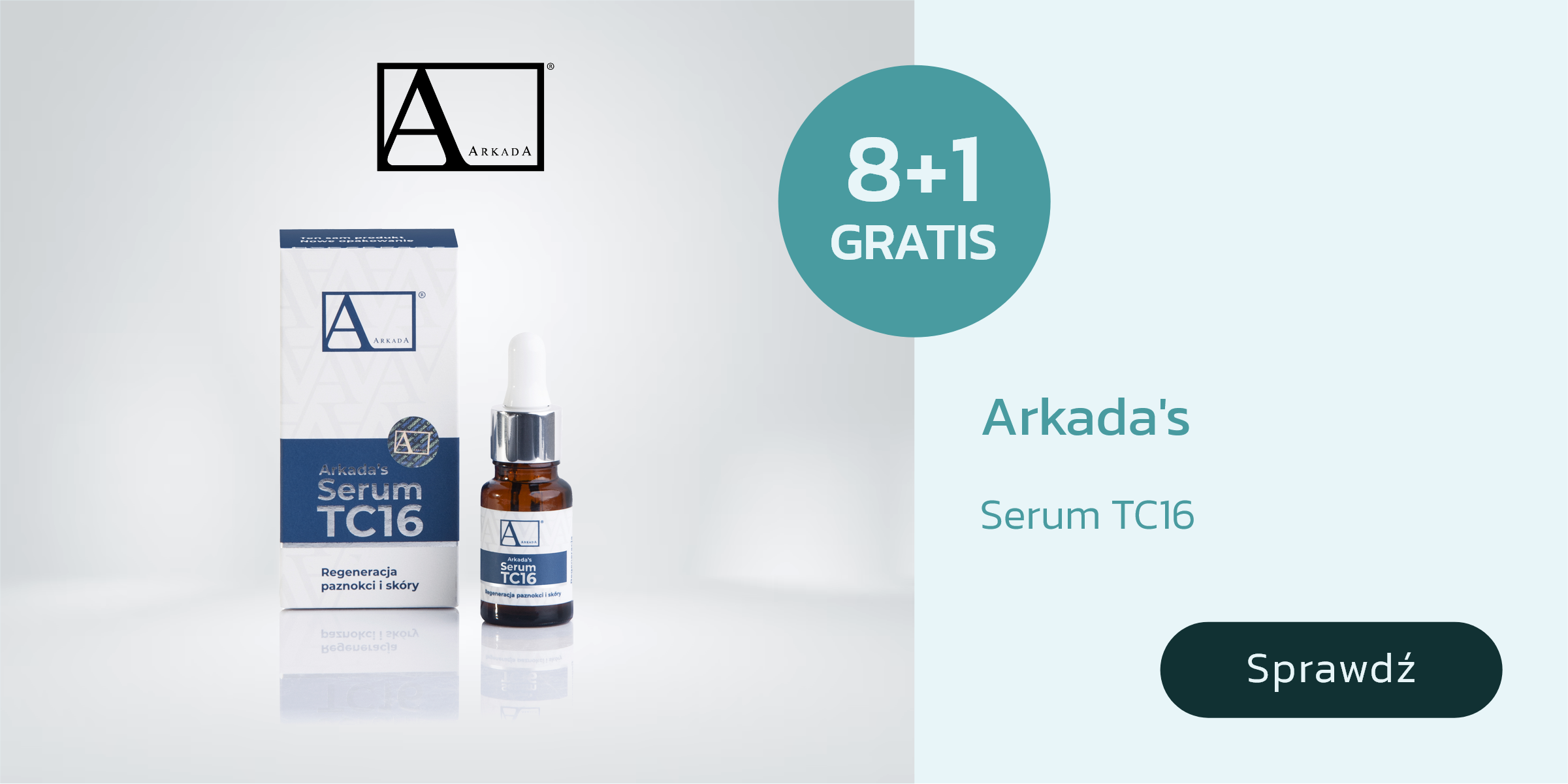 Arkada's serum 8+1 promocja
