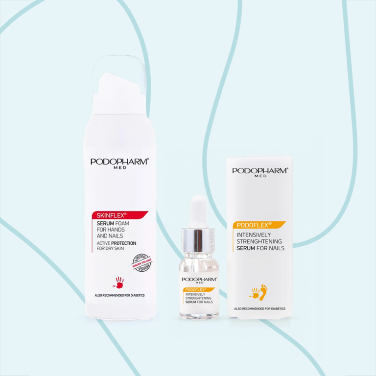 serum w piance + serum do paznokci