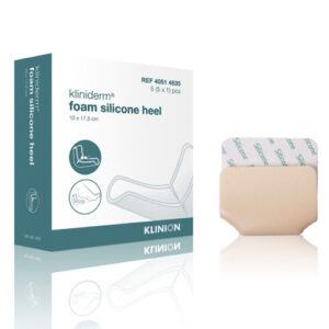 kliniderm foam silicone heel opatrunk na pięty