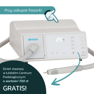 Frezarka z pochłaniaczem pyłu Gerlach Luna AT Micro