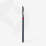 staleks frez diamentowy płomyk ostry
