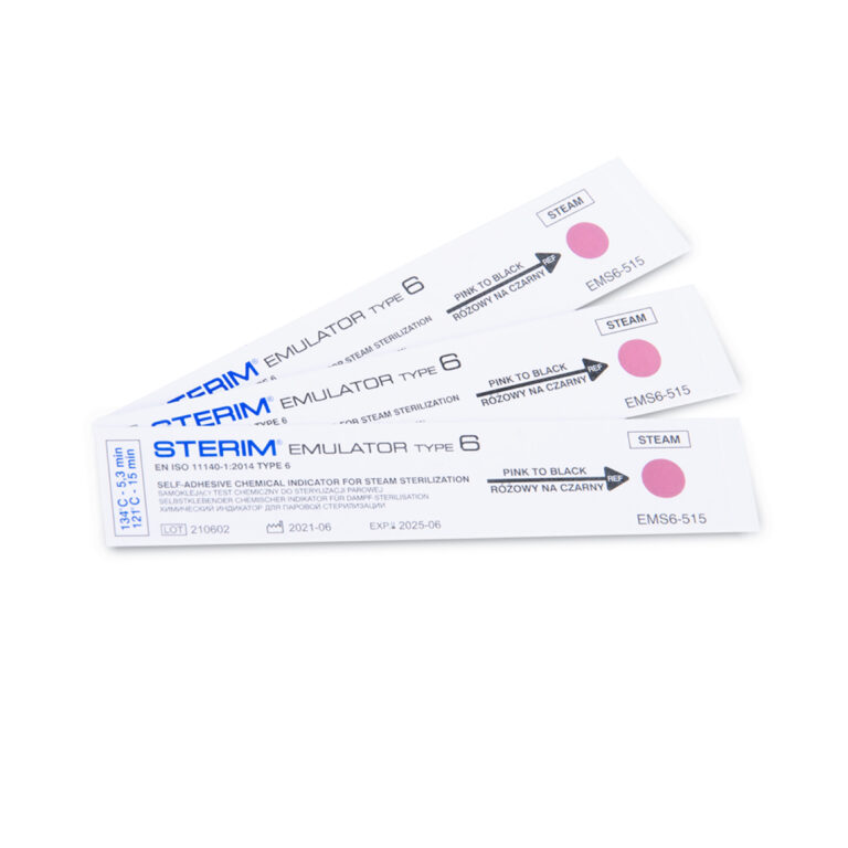 Testy chemiczne klasy 6 do kontroli sterylizacji