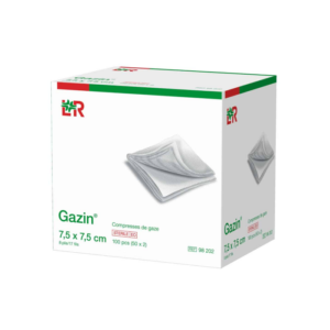 gazin kompresy jałowe 7,5 cm x 7,5 cm 100 szt