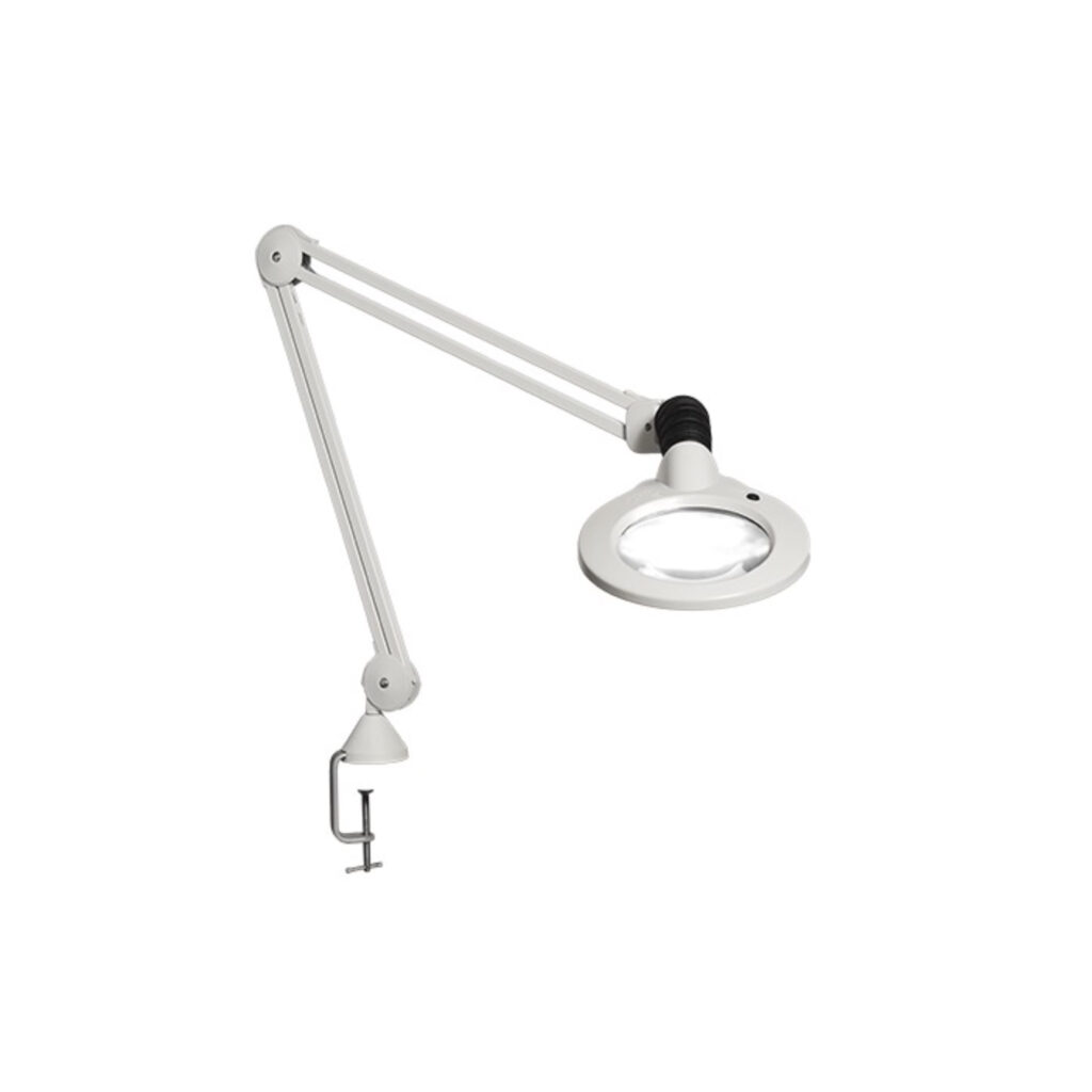Lampa lupa dla podologa z powiększeniem 5 dioptrii Luxo