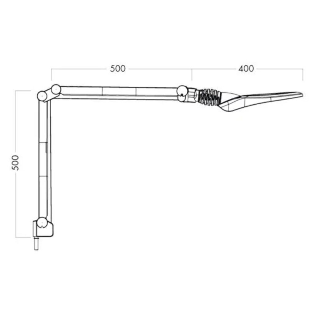 Lampa lupa Circus LED do gabinetu podologicznego