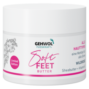 Gehwol Soft Feet masło do stóp dzika róża