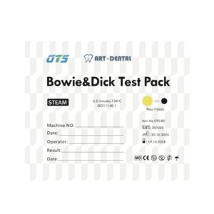 Pakiet testowy do kontroli sterylizacji parą Bowie & Dick