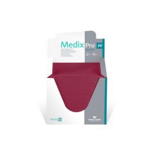 Medixpro podkład podfoliowany bordowy