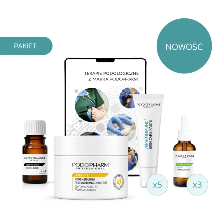 Zestaw produktów Podopharm verru