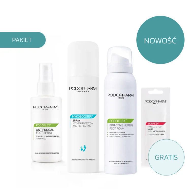 Podopharm zestaw produktów dla aktywnych